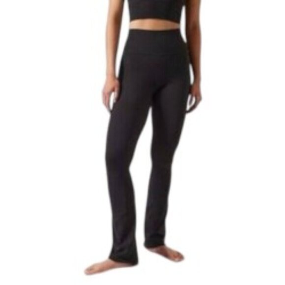 Athleta Transcend Black Slim Pant Large - Picture 1 of 5